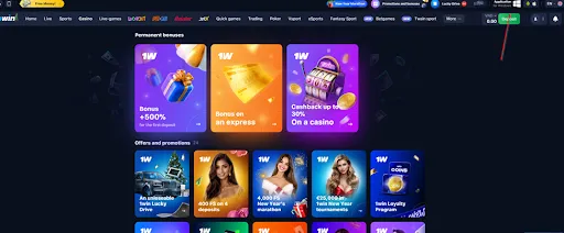 1win online casino Vietnam